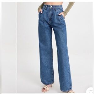 Goldsign Blue Wide Leg Jeans